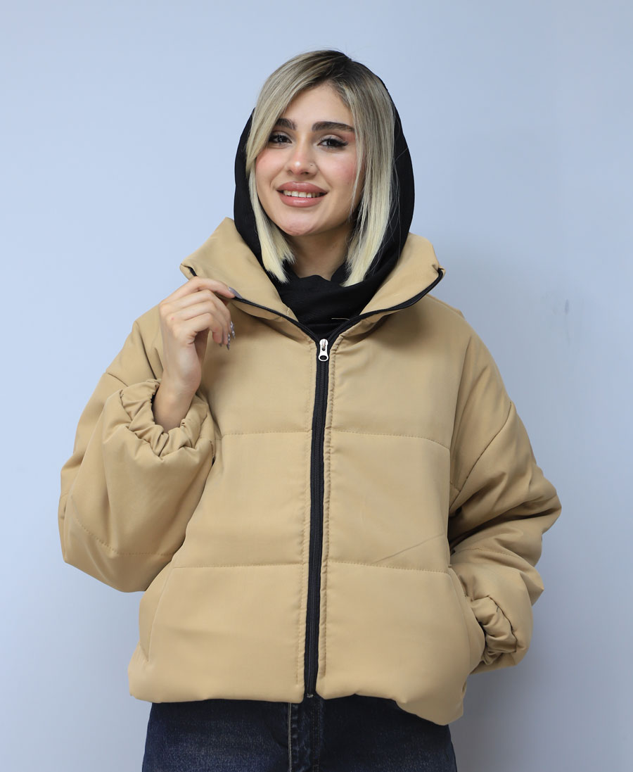 کاپشن مدل کاپشن کتان کد 53545 - نسکافه ای (1) کاپشن | مدل کاپشن کتان کد 53545 - نسکافه ای - Image 1
