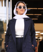 کت | مدل اورکت ژاکلین کد 53539 - سرمه ای - Image 2