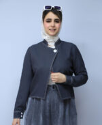 کت | مدل کت بلیزر رودوز کد 53543 - نوک مدادی - Image 2
