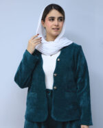 کت | مدل کت مزونی یقه دالبری کد 53753 - سبز - Image 2
